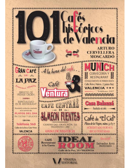 101 cafés históricos de valencia