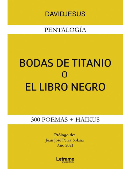 Bodas de titanio o el libro negro