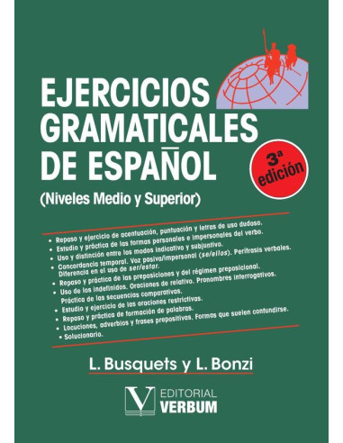 Ejercicios gramaticales de español:Nivel medio y superior