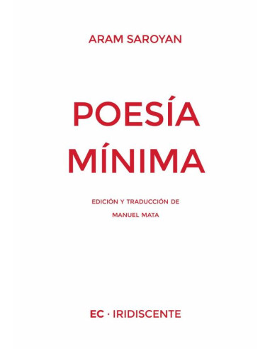 Poesía mínima :Edición bilingüe