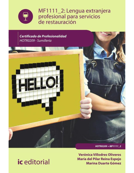 Lengua extranjera profesional para servicios de restauración. HOTR0209 - Sumillería