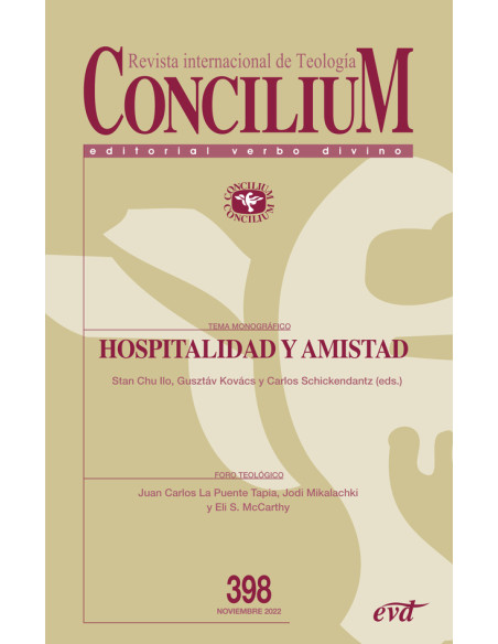 Hospitalidad y amistad:Concilium 398