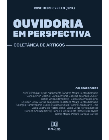 Ouvidoria em perspectiva:coletânea de artigos