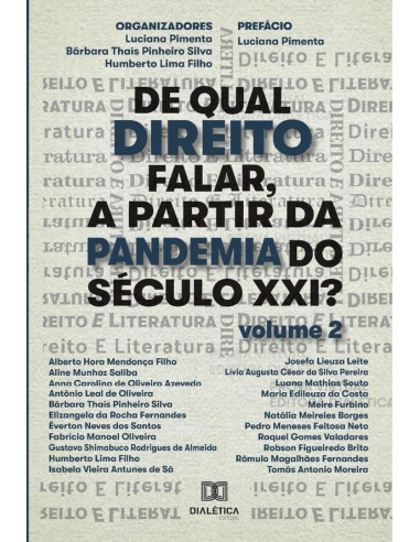 De qual direito falar, a partir da pandemia do século XXI? (Volume 2)