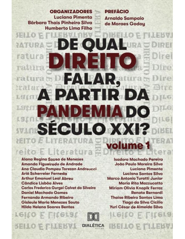 De qual direito falar, a partir da pandemia do século XXI? (Volume 1)