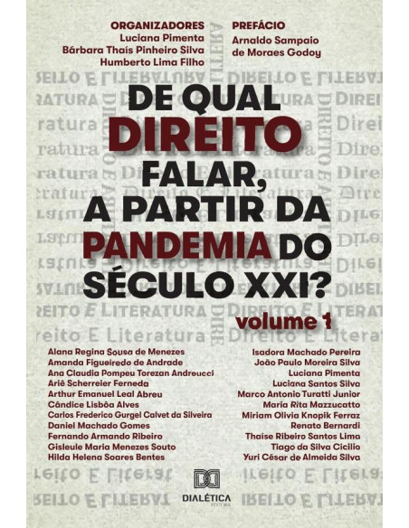 De qual direito falar, a partir da pandemia do século XXI? (Volume 1)