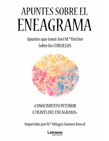 Apuntes sobre el eneagrama. Apuntes que tomó José María Vercher.  Sobre los cursillos: "conocimiento interior a través del eneagrama"