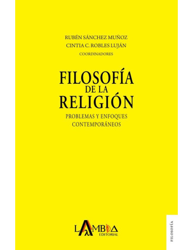 Filosofía de la religión:Problemas y enfoques contemporáneos