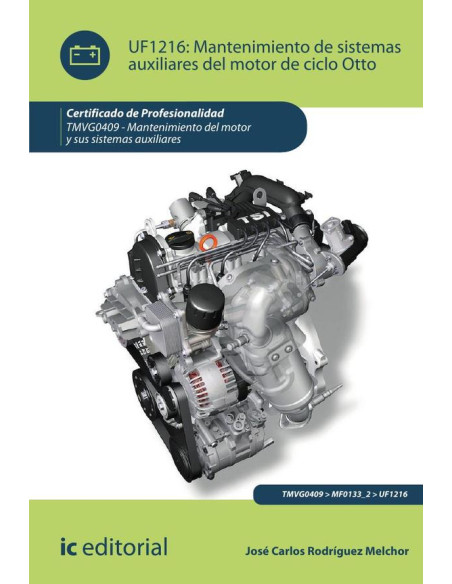 Mantenimiento de sistemas auxiliares del motor de ciclo Otto. TMVG0409 - Mantenimiento del motor y sus sistemas auxiliares