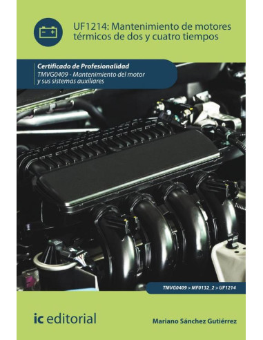 Mantenimiento de motores térmicos de dos y cuatro tiempos. TMVG0409 - Mantenimiento del motor y sus sistemas auxiliares