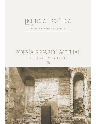 Licencia Poética 19:Poesía serfardí actual (II)