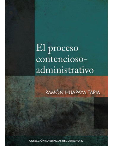 El proceso contencioso-administrativo 