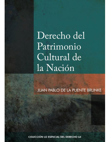 Derecho del patrimonio cultural de la nación 