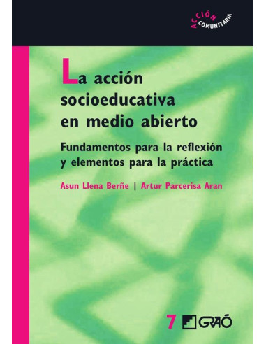 La acción socioeducativa en medio abierto:Fundamentos para la reflexión y elementos para la práctica