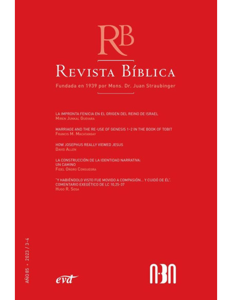 Revista Bíblica 2023/3-4 - Año 85