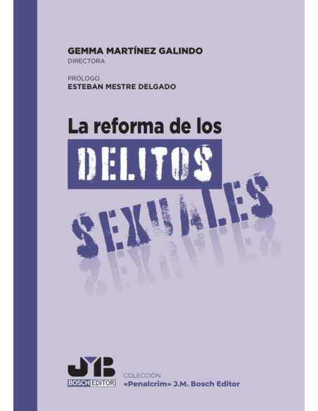 La reforma de los delitos sexuales