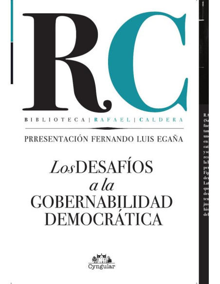 Los desafíos a la gobernabilidad democrática 