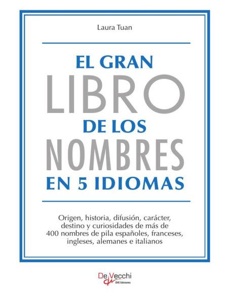 El gran libro de los nombres en 5 idiomas