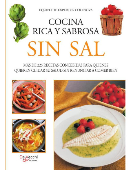 Cocina rica y sabrosa sin sal