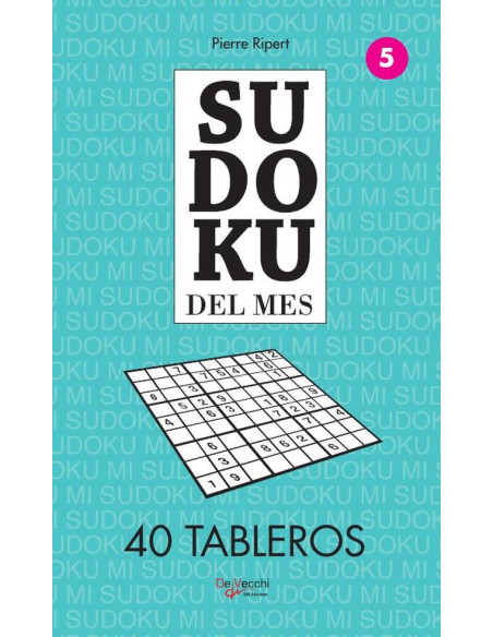 Sudoku del mes 5  - 40 tableros