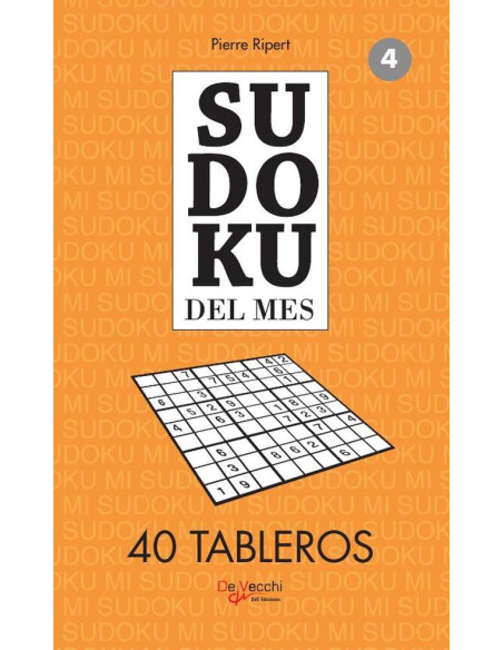 Sudoku del mes 4 - 40 tableros