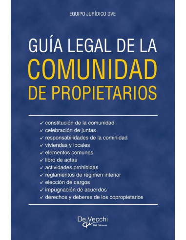 Guía legal de la comunidad de propietarios