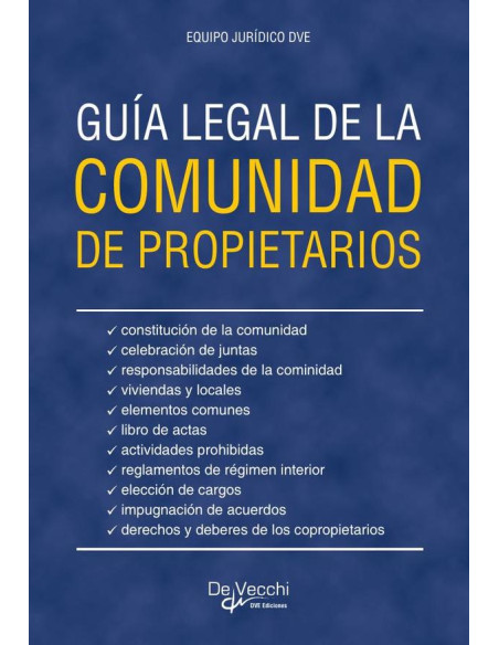 Guía legal de la comunidad de propietarios