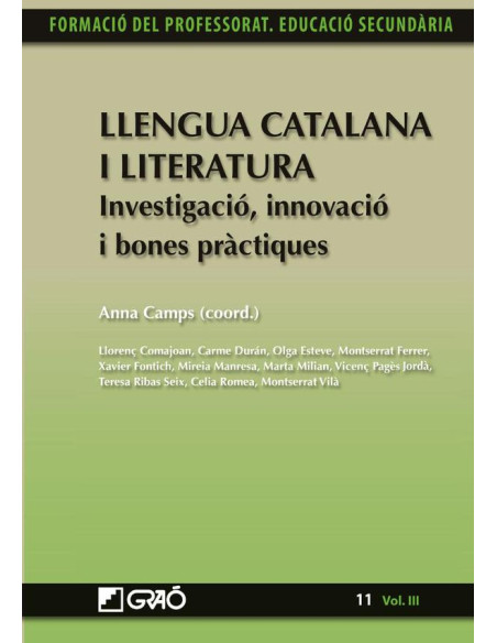 Llengua Catalana i Literatura:Investigació, innovació i bones pràctiques