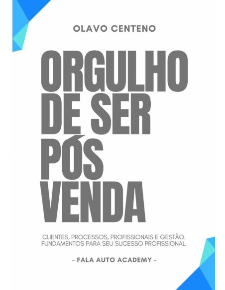 Orgulho De Ser Pós-venda:Clientes, processos, profissionais e gestão. Fundamentos para seu sucesso profissional.