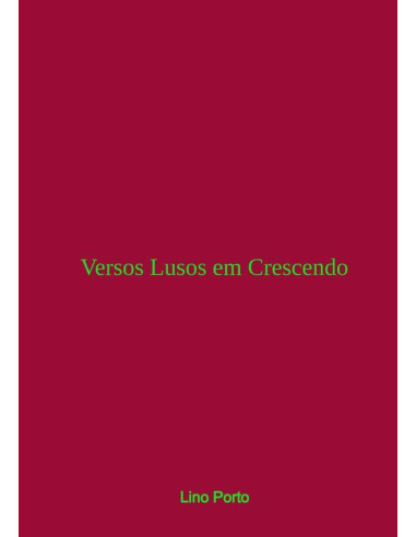 Versos Lusos Em Crescendo