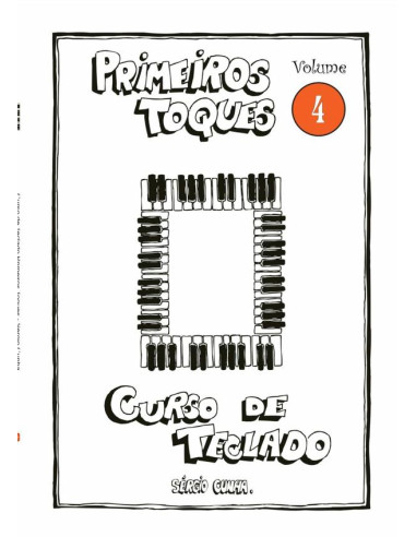 Curso De Teclado Primeiros Toques - Volume 4