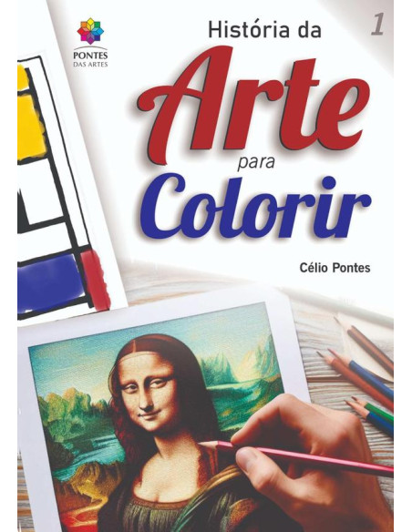 História Da Arte Para Colorir