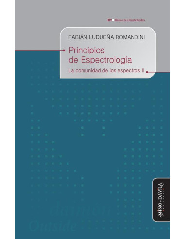 Principios de Espectrología:La comunidad de los espectros II