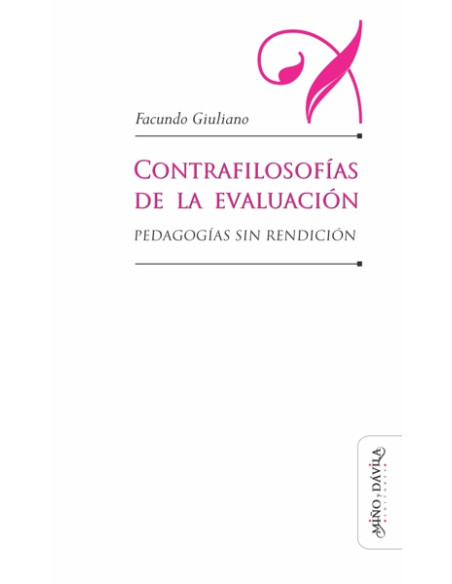 Contrafilosofías de la evaluación