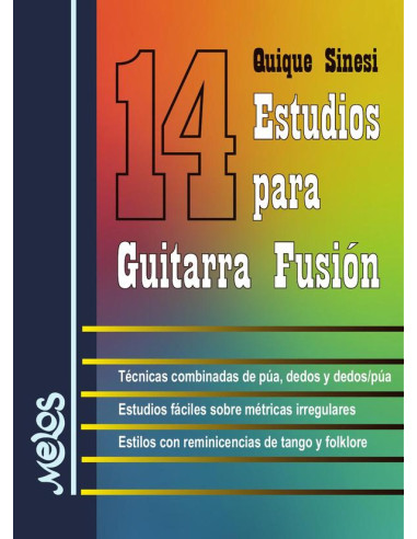 BA13602 - 14 estudios para guitarra fusión