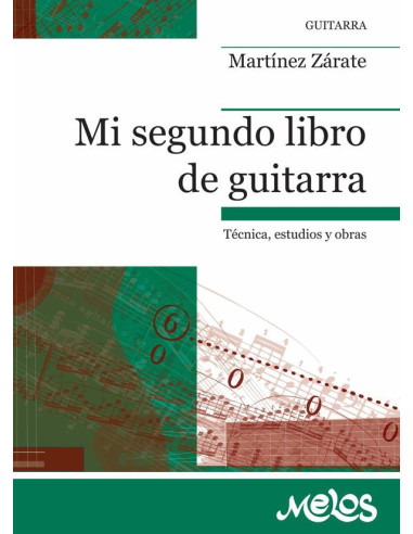 BA13148 - Mi segundo libro de guitarra:Técnica, estudios y obras