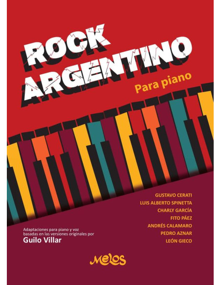 MEL1475 - Rock argentino para piano