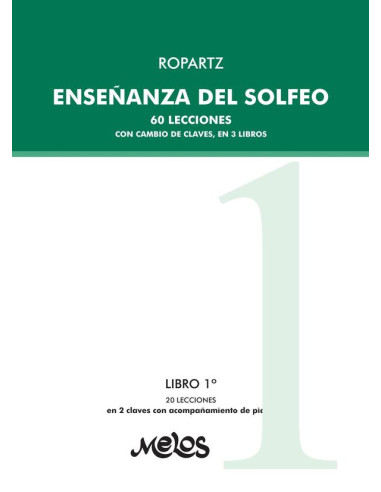 BA11344 - Enseñanza de solfeo - Libro 1