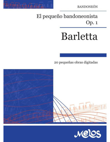 BA11102 - El pequeño bandoneonista Op. 1:20 pequeñas obras digitadas