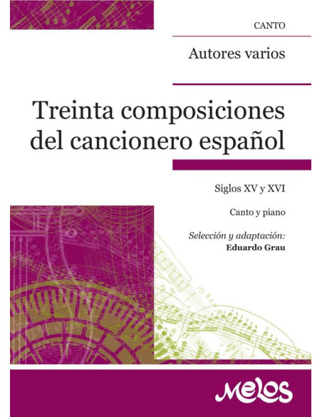 BA9853 - Treinta composiciones del cancionero español