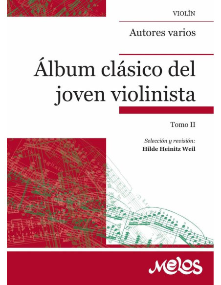 BA10892 - Álbum clásico del joven violinista:Tomo II