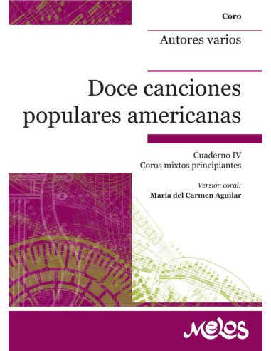 BA13385 - Doce canciones populares americanas - Cuaderno IV