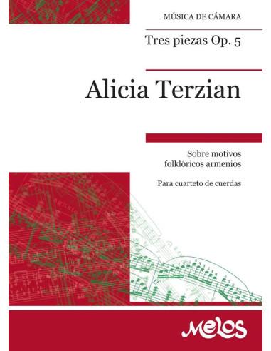 BA12860 - Tres piezas Op. 5:Sobre motivos folklóricos armenios
