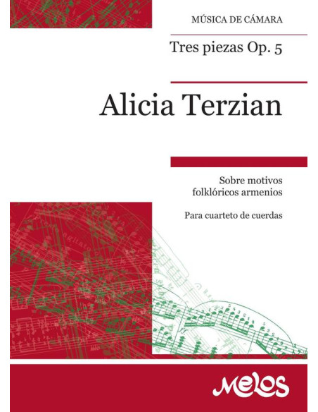 BA12860 - Tres piezas Op. 5:Sobre motivos folklóricos armenios