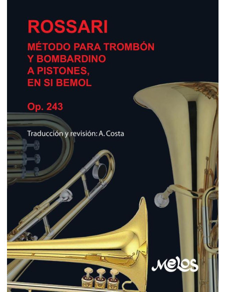 BA10541 - Método para trombón y bombardino a pistones en si bemol op.243