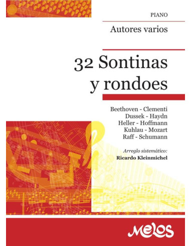 BA1 - 32 sonatinas y rondoes