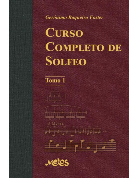 BA12864 - Curso completo de solfeo:Tomo primero