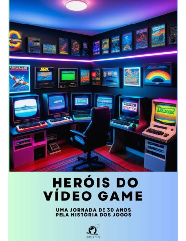 Heróis Do Vídeo Game:Uma jornada de 30 anos pela história dos jogos