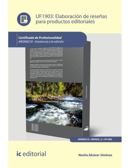 Elaboración de reseñas para productos editoriales. ARGN0210 - Asistencia a la edición