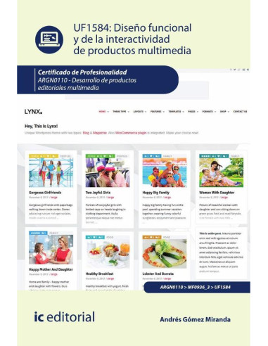 Diseño funcional y de la interactividad de productos multimedia. ARGN0110 - Desarrollo de productos editoriales multimedia